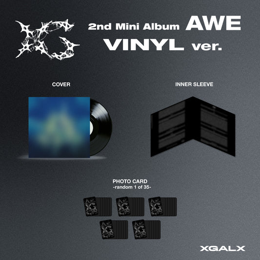 XG 2nd Mini Album - Awe (VINYL Ver.) (Limited Edition)