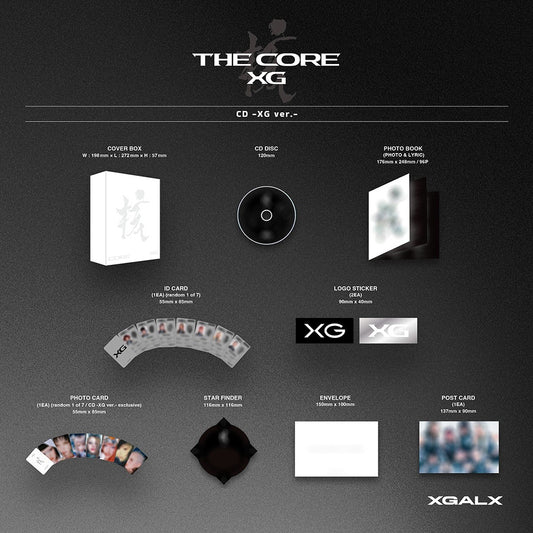 XG 1st Full Album - THE CORE (Kaku) (XG Ver.) Limited Edition