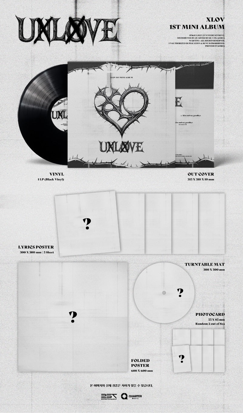 XLOV 1st Mini Album - UXLXVE (LP)