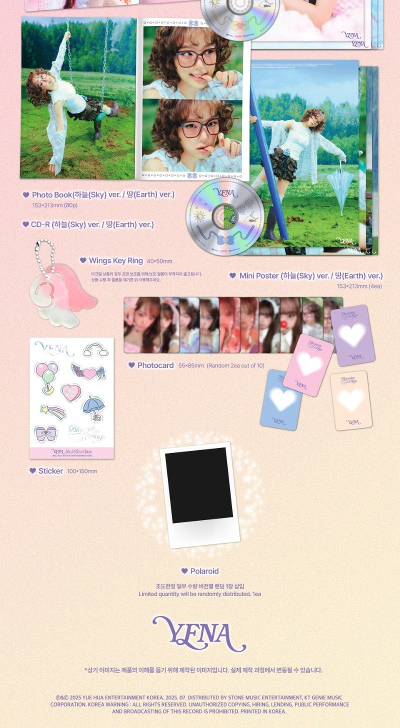 YENA 4th Mini Album – Blooming Wings (Random)