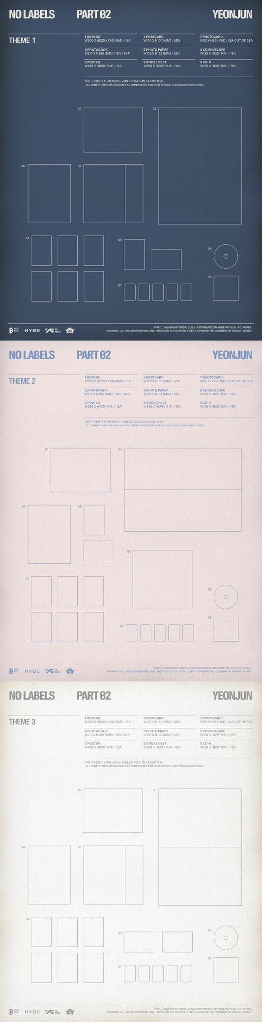 PRE-ORDER: YEONJUN 2nd Mini Album - NO LABELS: PART 02 (Random)