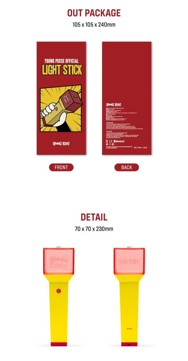 YOUNG POSSE – OFFICIAL LIGHT STICK