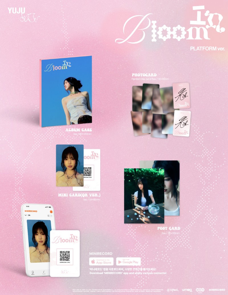 YUJU 3rd Mini Album – In Bloom (Platform Ver.)