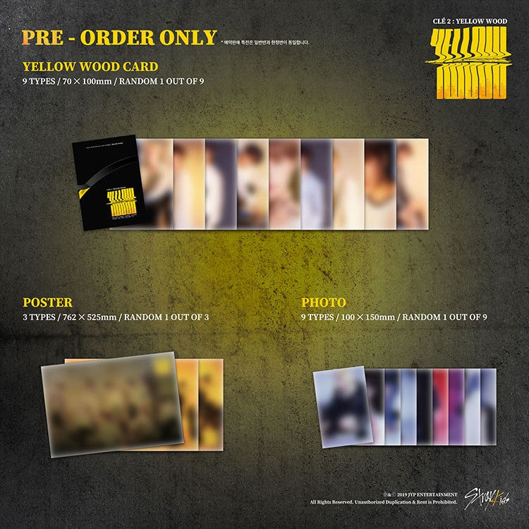 Stray Kids Special Album - Clé 2 : Yellow Wood (Normal Ver.) (Random)