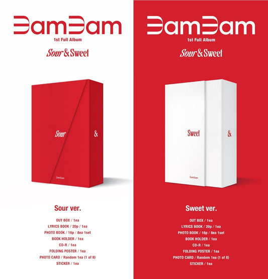BamBam Album Vol. 1 - Sour & Sweet (Random)