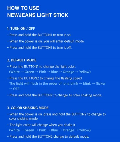NewJeans - OFFICIAL LIGHT STICK 'Binky Bong'