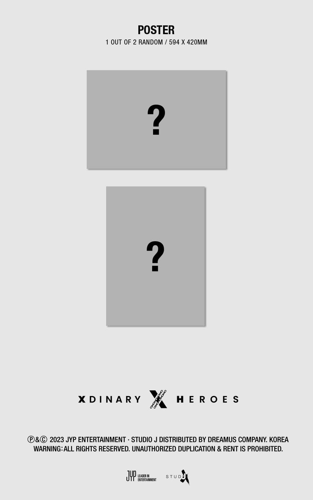 Xdinary-Heroes Mini Album Vol. 3 - Deadlock (STANDARD Ver.) (Random)