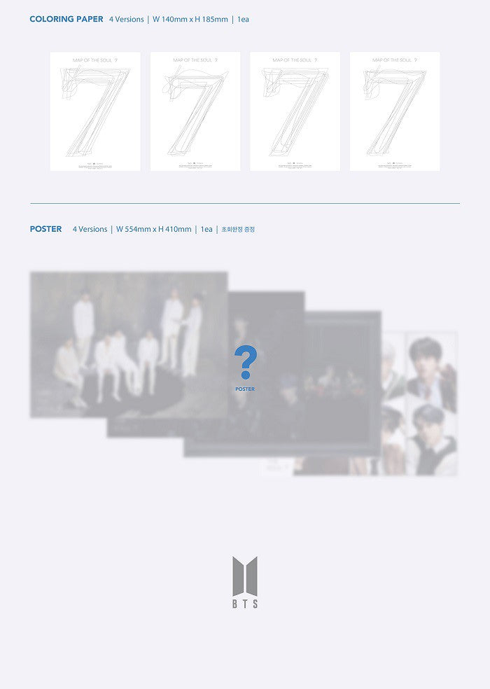 BTS - MAP OF THE SOUL : 7 (Random)