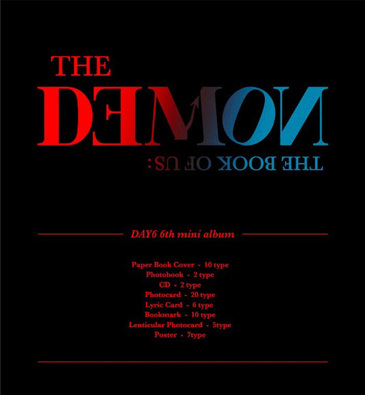 DAY6 Mini Album Vol. 6 - The Book of Us : The Demon (Random)