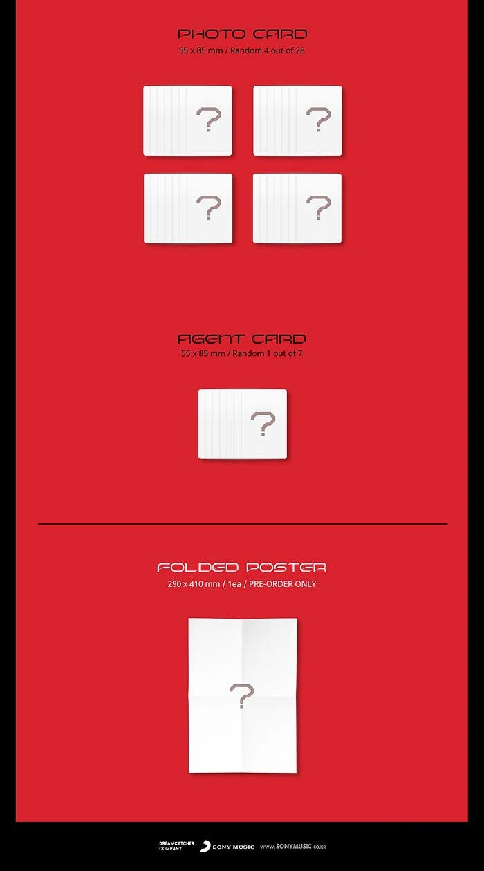Dreamcatcher Mini Album Vol. 7 - Apocalypse : Follow us (Ver. T) (Limited Edition)