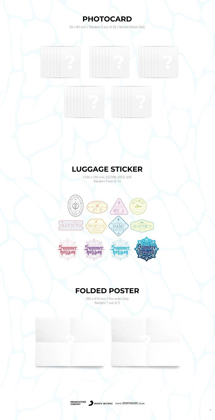 Dreamcatcher Special Mini Album - Summer Holiday (Random ver.) (Normal Edition)