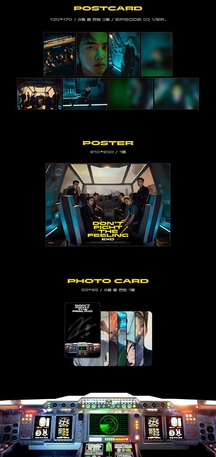 EXO Special Album - DON’T FIGHT THE FEELING (Photo Book Ver.2)