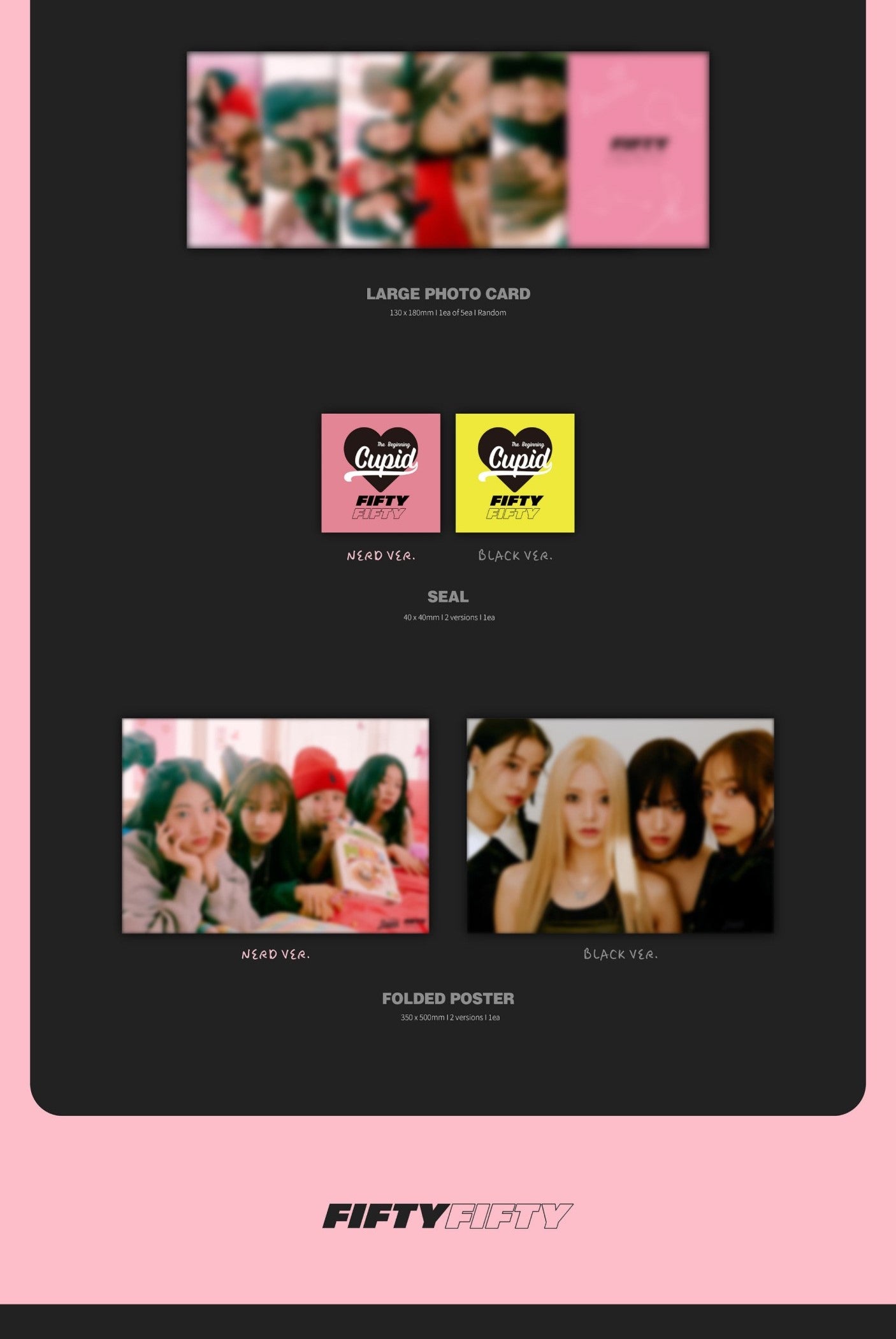FIFTY FIFTY The 1st Single - The Beginning: Cupid (Random)