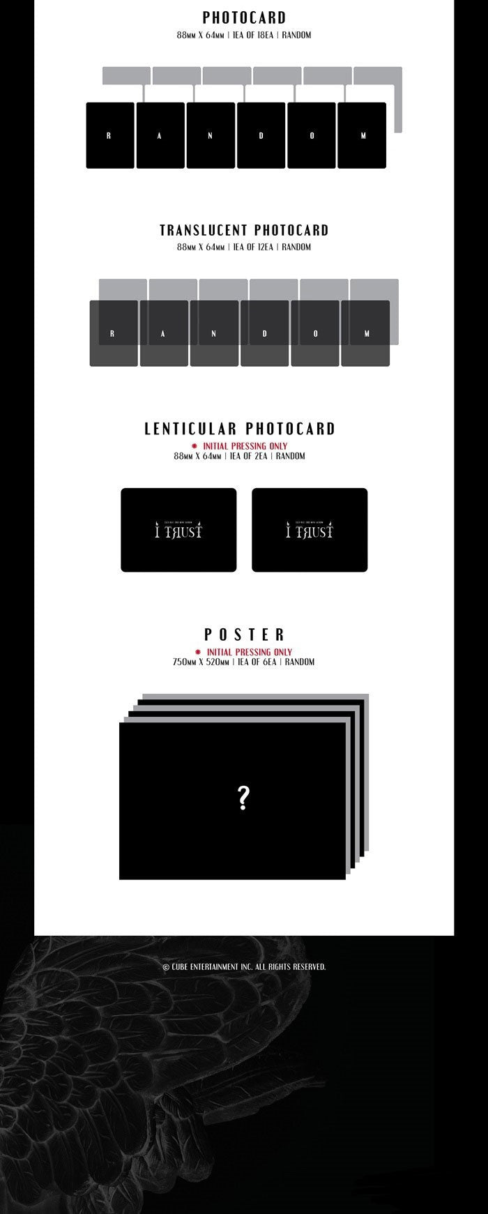 (G)I-DLE Mini Album Vol. 3 - I TRUST (Random Ver.)