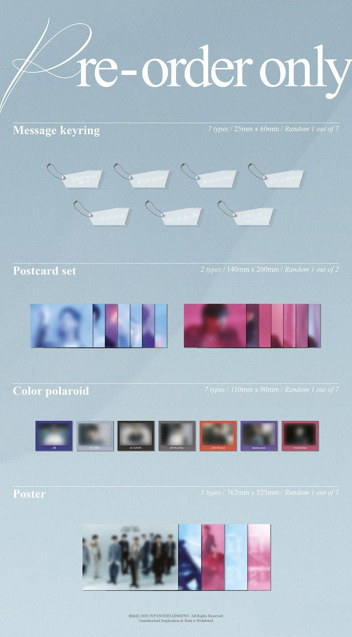 GOT7 Album Vol. 4 - Breath of Love : Last Piece (Random)