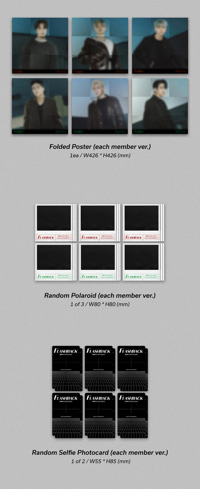 iKON Mini Album Vol. 4 - FLASHBACK (DIGIPACK Ver.) (Random)