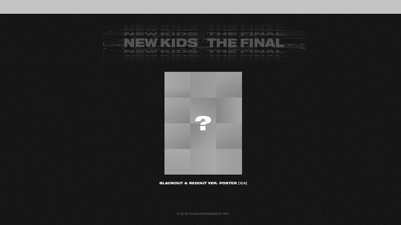 iKON EP - NEW KIDS : THE FINAL (Random)
