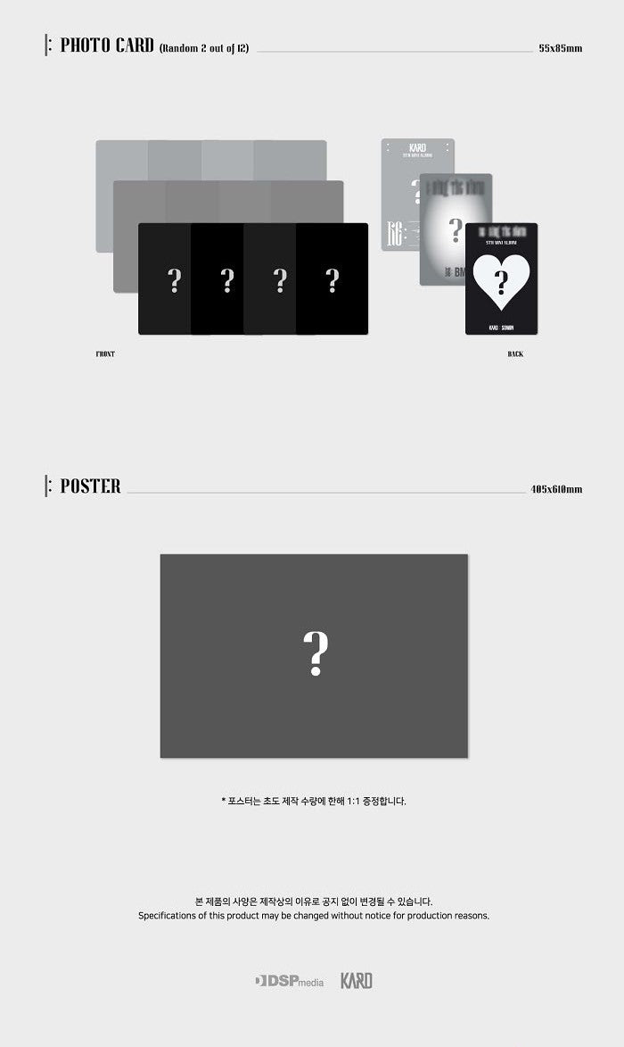 KARD Mini Album Vol. 5 - Re: