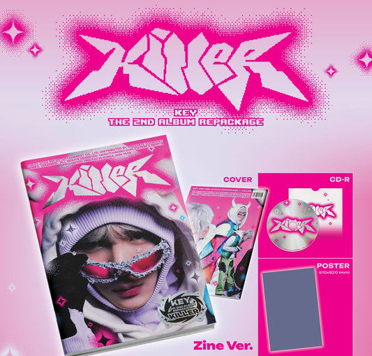 KEY Album Vol. 2 (Repackage) - Killer (Zine Ver.)
