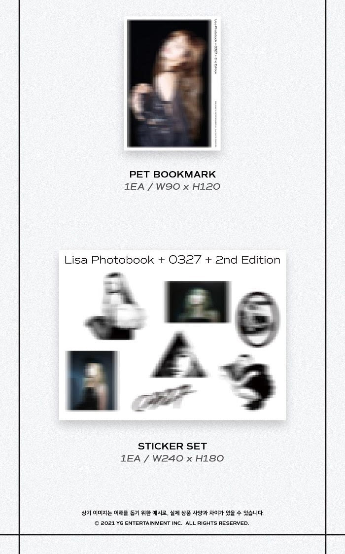 LISA PHOTOBOOK - 0327 (VOL.2 -SECOND EDITION)