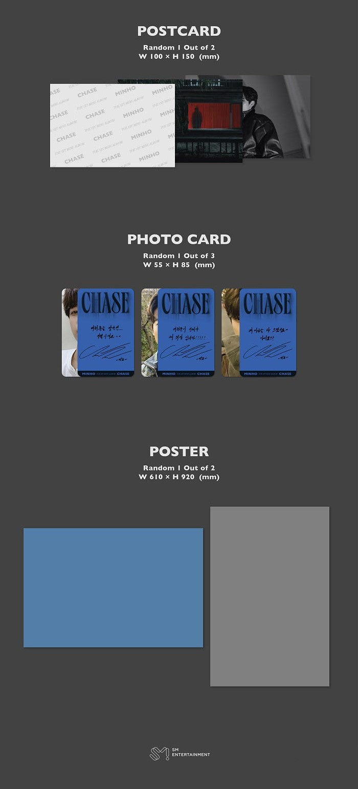 MINHO Mini Album Vol. 1 - CHASE (Beginning Ver.) Photobook Ver.