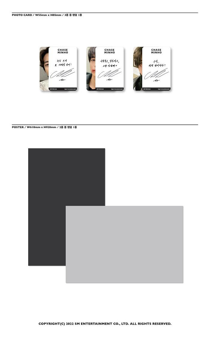 MINHO Mini Album Vol. 1 - CHASE (Complete Ver.)