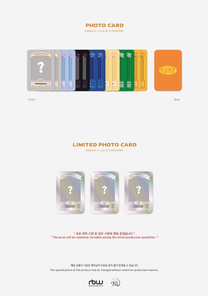 Moon Byul Single Album - C.I.T.T (Cheese in the Trap) (Random)