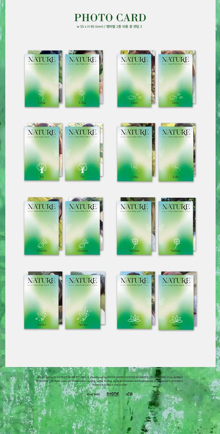 NATURE Mini Album Vol. 3 - NATURE WORLD : CODE W