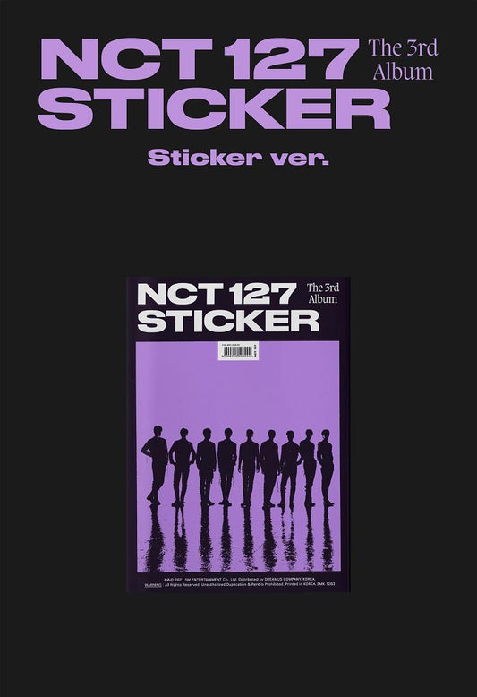 NCT 127 Album Vol. 3 - Sticker (Sticker Ver.)