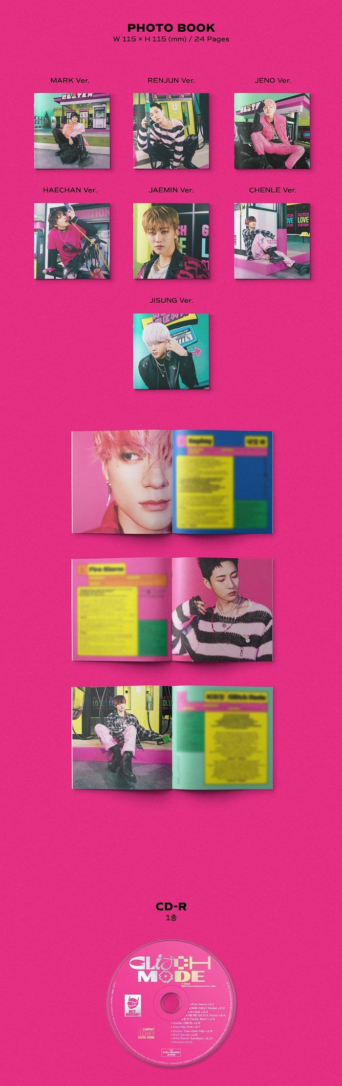 NCT DREAM Album Vol. 2 - Glitch Mode (Digipack Ver.) (Random)