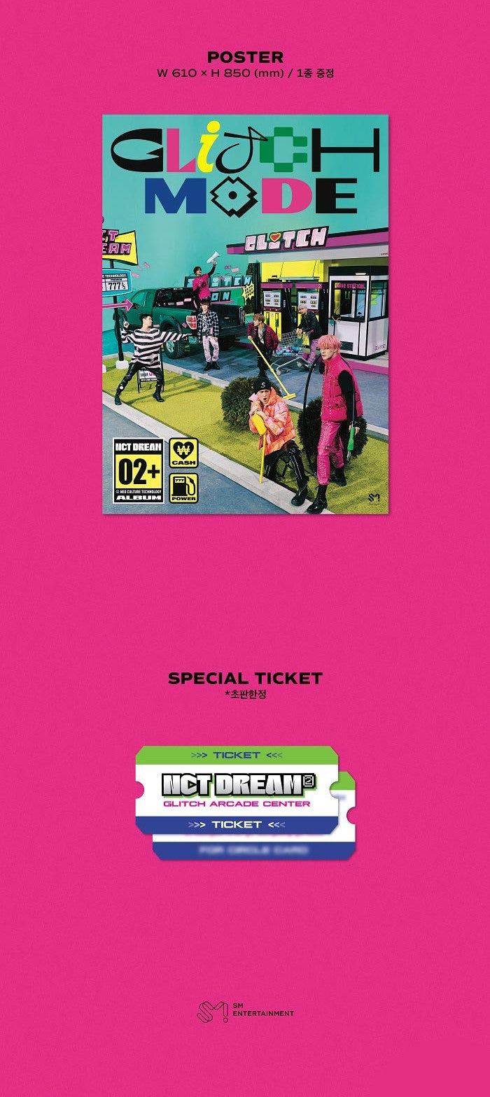 NCT DREAM Album Vol. 2 - Glitch Mode (Digipack Ver.) (Random)