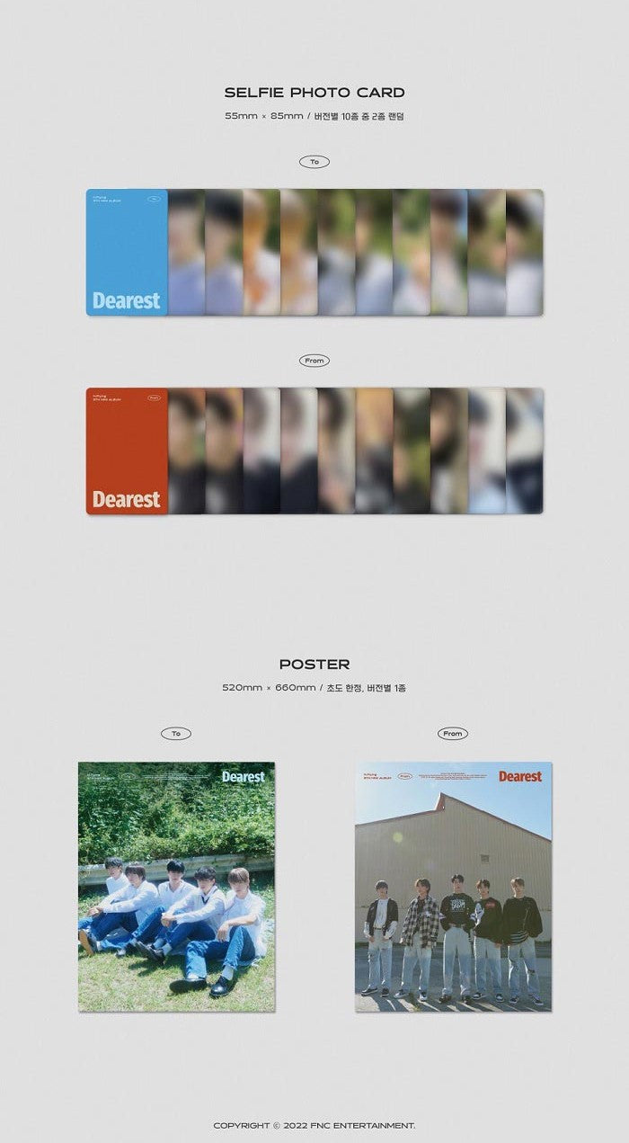 N.Flying Mini Album Vol. 8 - Dearest (Random)