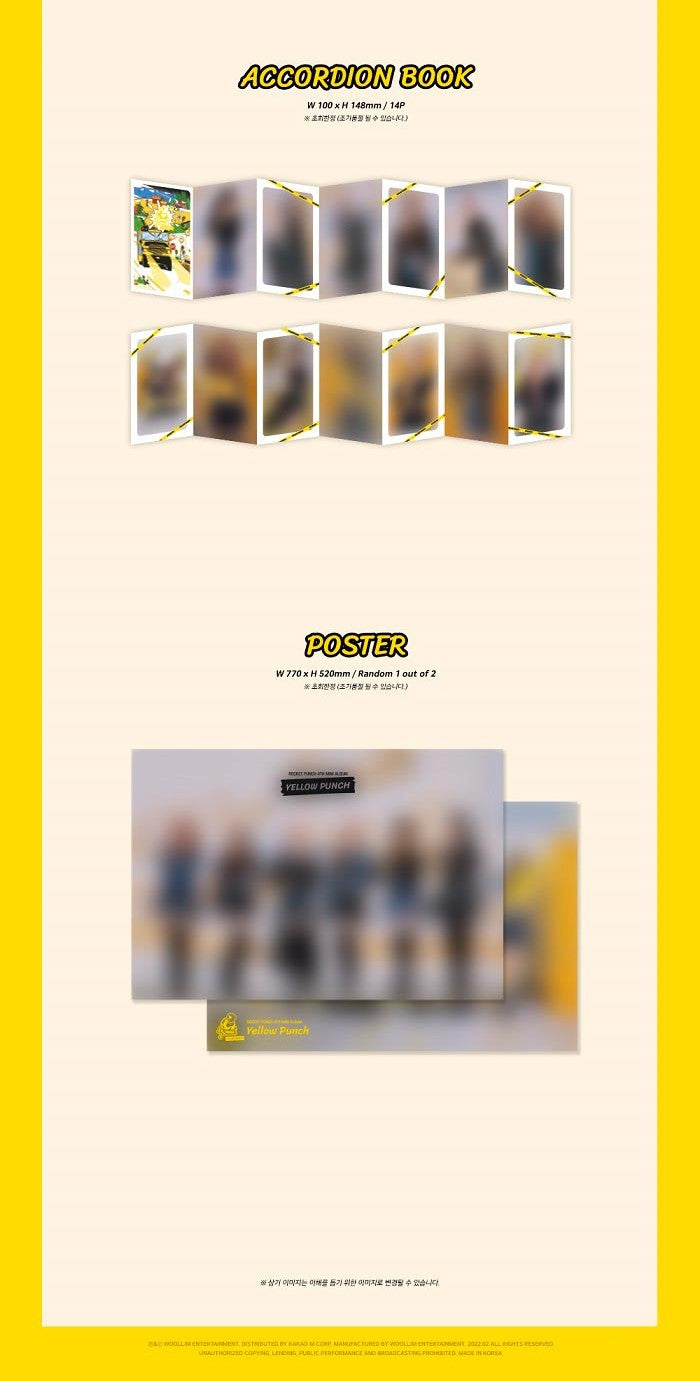 ROCKET PUNCH Mini Album Vol. 4 - YELLOW PUNCH