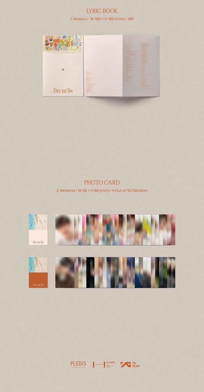 Seventeen Album Vol. 4 - Face the Sun (CARAT Ver.) (Random)