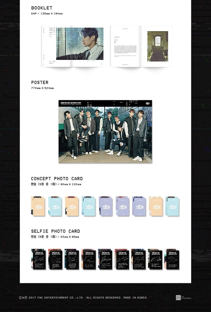 SF9 Mini Album Vol. 2 - Breaking Sensation