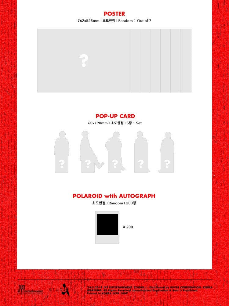DAY6 Mini Album Vol. 3 - Shoot Me : Youth Part 1