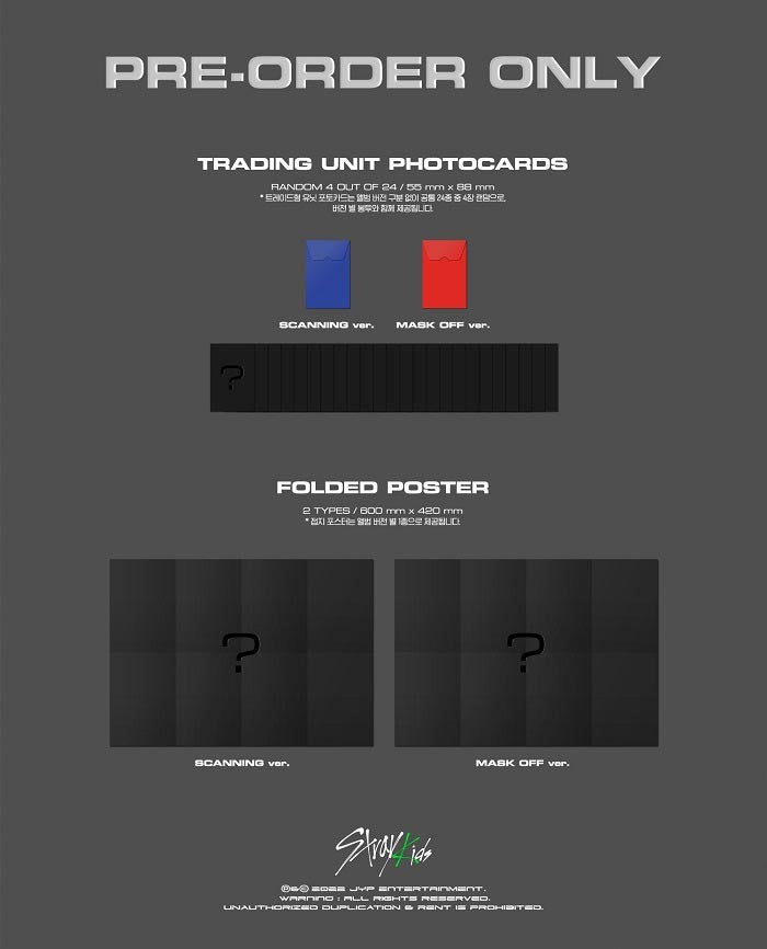 Stray Kids Mini Album - ODDINARY (Standard Ver.) (Random)