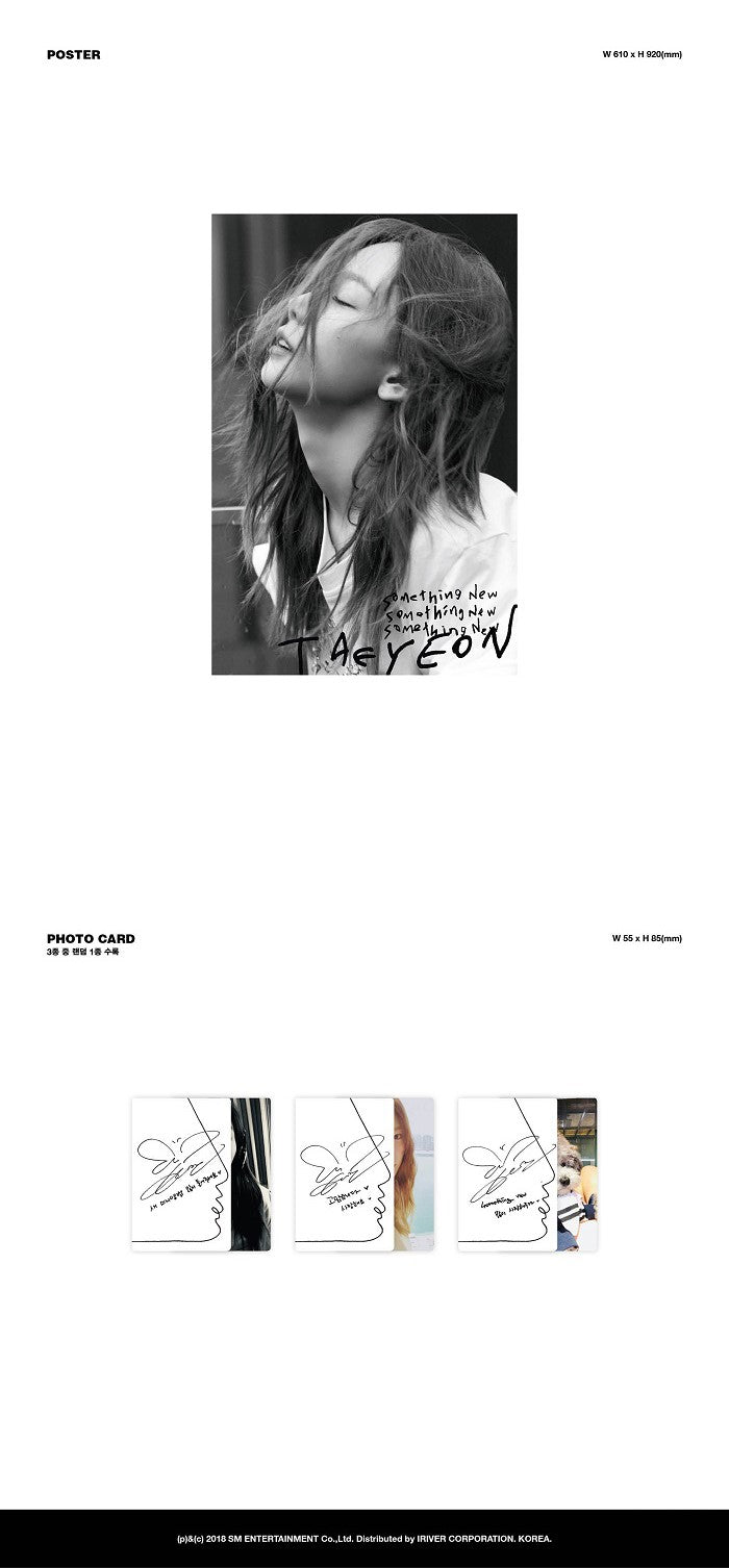 TAEYEON Mini Album Vol. 3 - Something New
