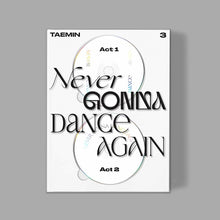 Load image into Gallery viewer, Taemin (SHINee) Album Vol. 3 - Never Gonna Dance Again (Extended Ver.)