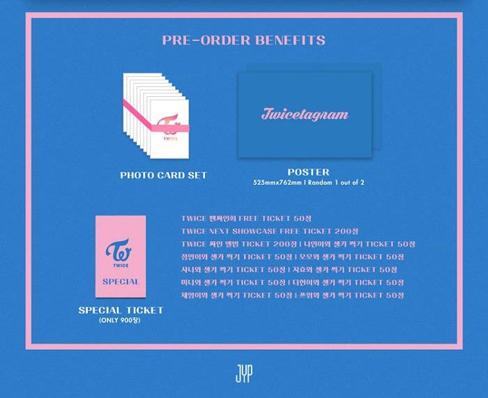 Twice Album Vol. 1 - TWICETAGRAM (Random)
