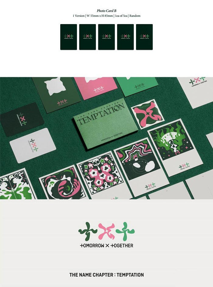 TXT - THE NAME CHAPTER : TEMPTATION (Weverse Albums Ver.)