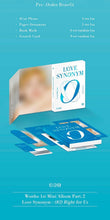 Load image into Gallery viewer, WONHO Mini Album Vol. 1 - LOVE SYNONYM 2. Right for Us (Random)