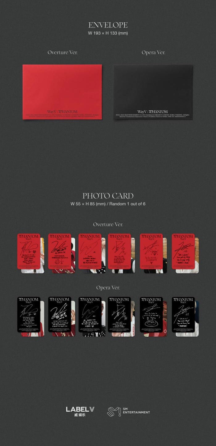 WayV Mini Album Vol. 4 - Phantom (Random)