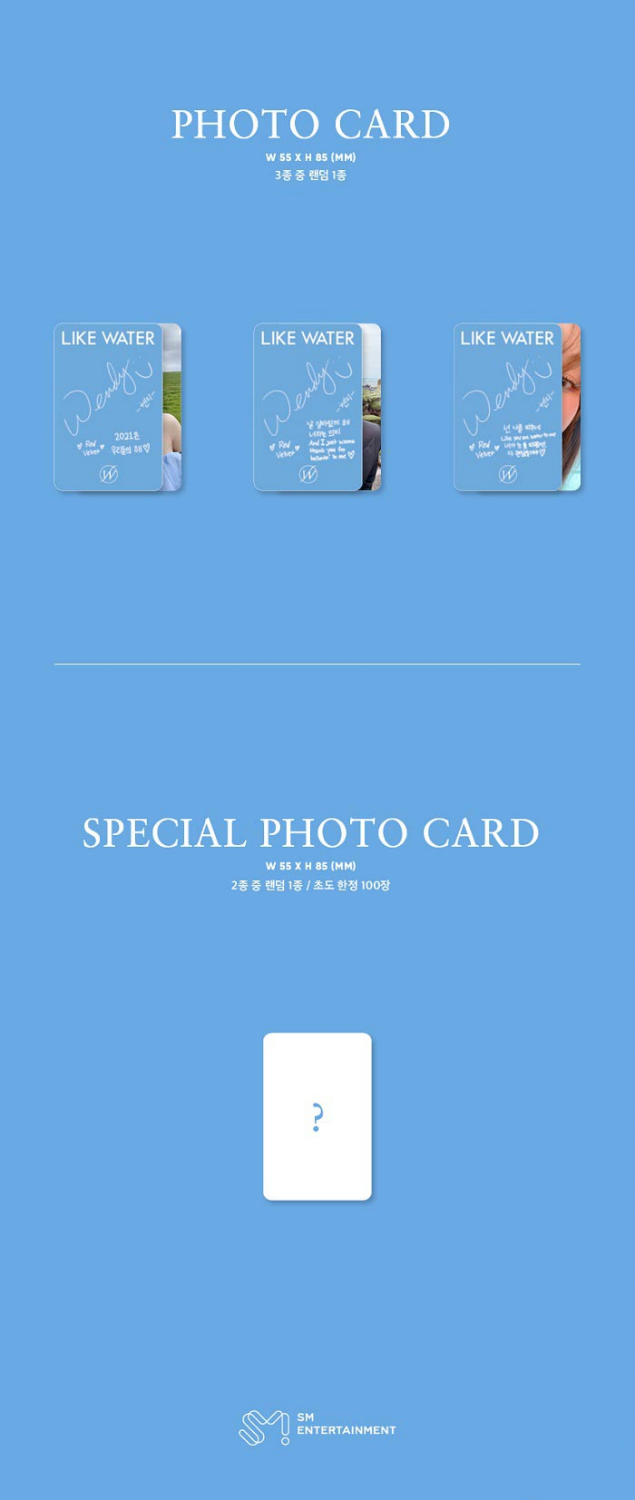 WENDY Mini Album Vol. 1 - Like Water (Photobook Ver.)