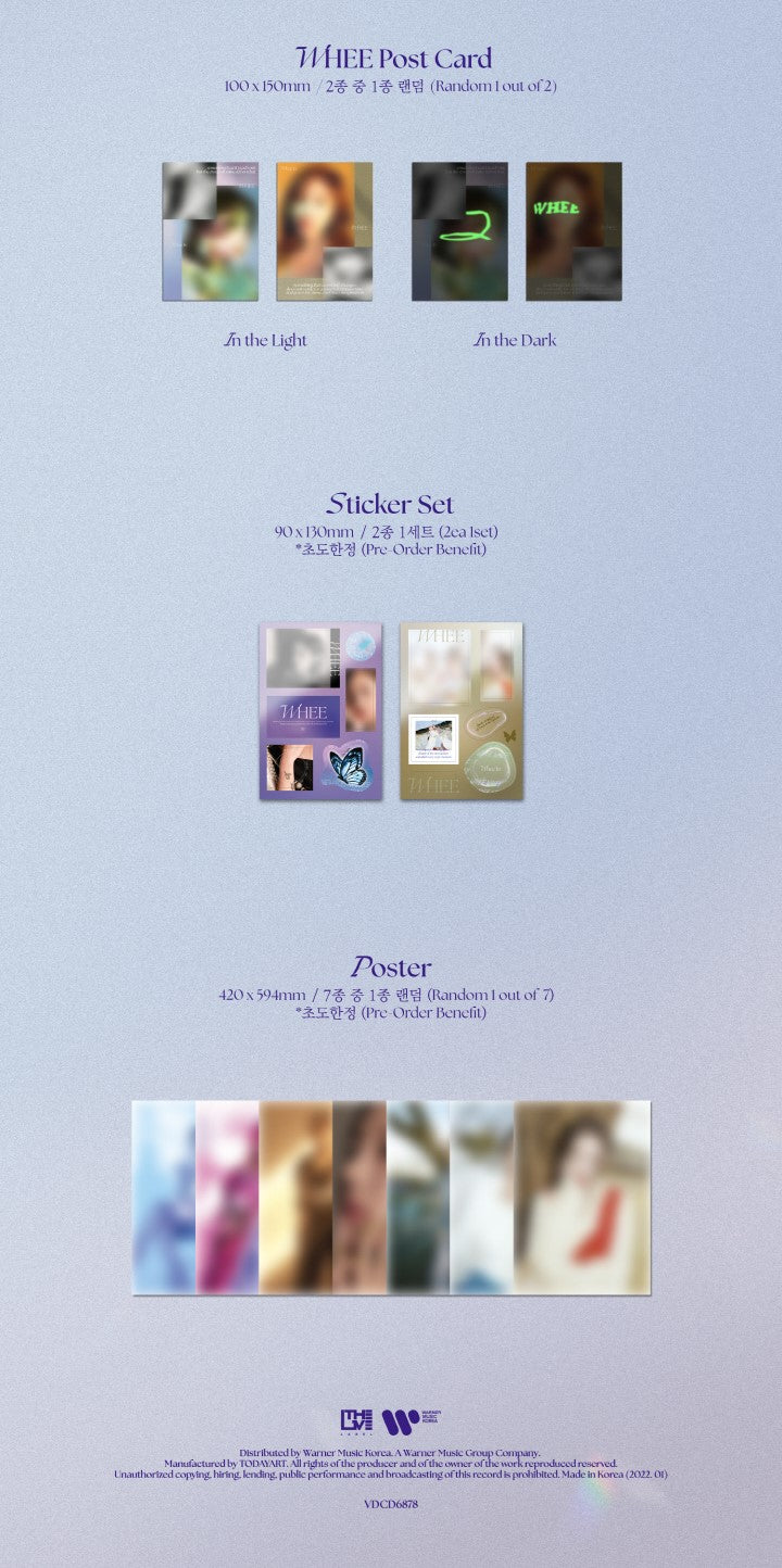 Whee In Mini Album Vol. 2 - WHEE (Random)