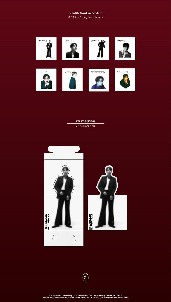 Youngjae Mini Album Vol. 2 - SUGAR (Random)