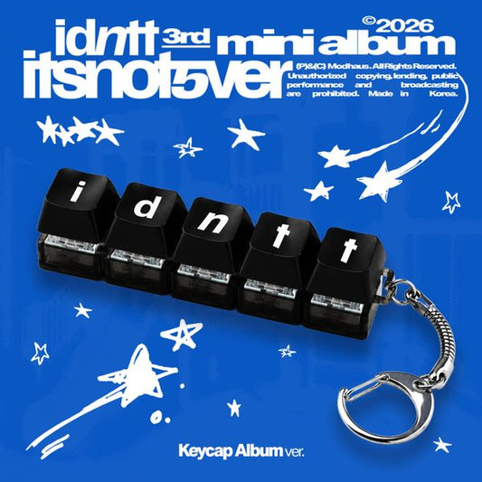 PRE-ORDER: idntt 3rd Mini Album - itsnotver (Keycap Album)