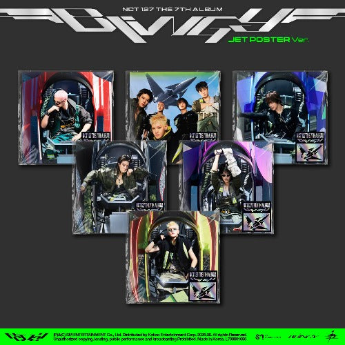PRE-ORDER: NCT 127 The 7th Album - BLINGY (Jet Poster Ver.) (Random)
