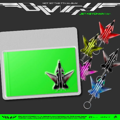PRE-ORDER: NCT 127 The 7th Album - BLINGY (JET Keychain / Smart Album Ver.) (Random)