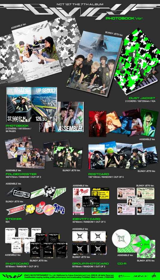 PRE-ORDER: NCT 127 The 7th Album - BLINGY (Photobook Ver.)